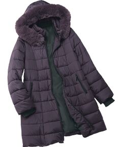 TAKASHIMAYA Style Plus / タカシマヤ スタイル・プリュ その他アウター | エコファー付ファイバー中わたコート