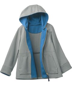 TAKASHIMAYA Style Plus / タカシマヤ スタイル・プリュ その他アウター | ウールライク 配色ジャケット