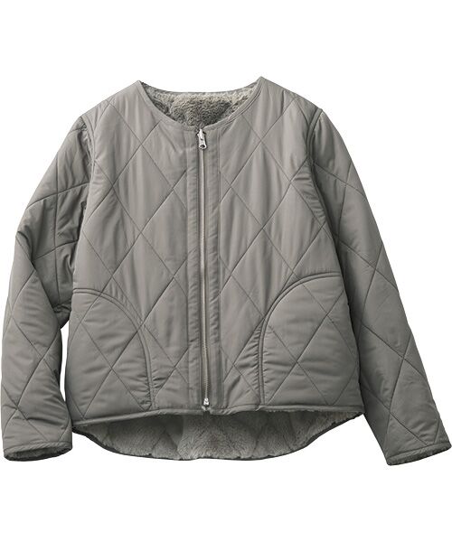 TAKASHIMAYA Style Plus / タカシマヤ スタイル・プリュ ノーカラージャケット | リバーシブル ジャケット | 詳細2