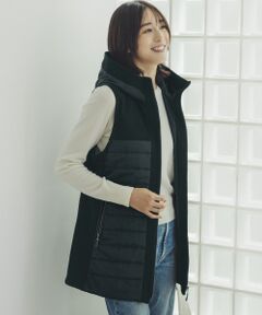 TAKASHIMAYA Style Plus / タカシマヤ スタイル・プリュ ベスト | 中わた切替えベスト