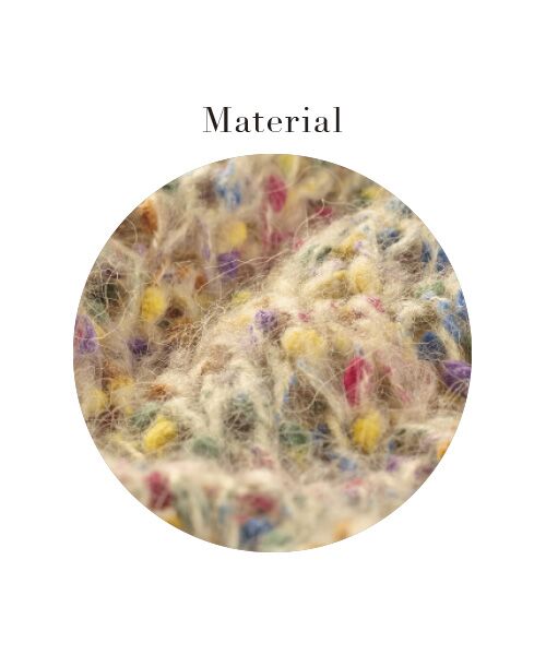 TAKASHIMAYA Style Plus / タカシマヤ スタイル・プリュ ニット・セーター | カラーネップ使いプルオーバー | 詳細1