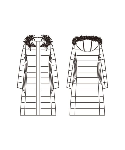 TAKASHIMAYA Style Plus / タカシマヤ スタイル・プリュ その他アウター | フォックスファー付ダウンコート | 詳細2