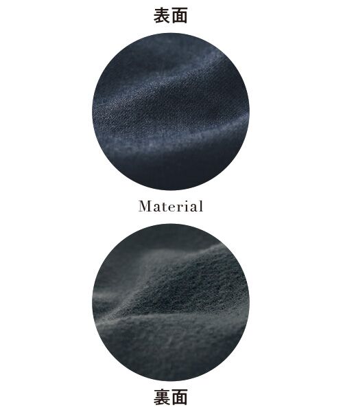 TAKASHIMAYA Style Plus / タカシマヤ スタイル・プリュ デニムパンツ | 裏起毛 ワイドデニムパンツ<股下66cm> | 詳細1