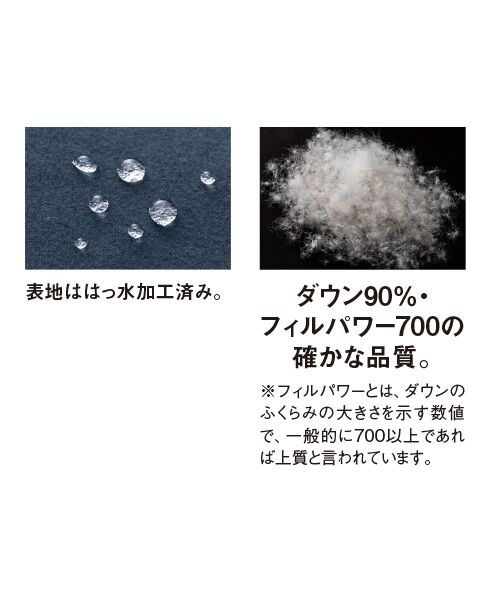 TAKASHIMAYA Style Plus / タカシマヤ スタイル・プリュ ダウンジャケット・ベスト | フード付ダウンジャケット | 詳細3