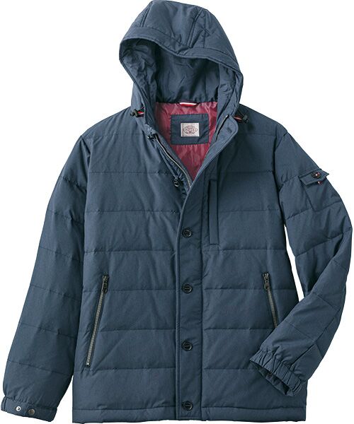 TAKASHIMAYA Style Plus / タカシマヤ スタイル・プリュ ダウンジャケット・ベスト | フード付ダウンジャケット（ネイビー）