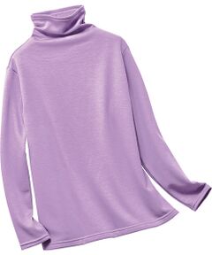 TAKASHIMAYA Style Plus / タカシマヤ スタイル・プリュ カットソー | 裏シャギー ボトルネックプルオーバー