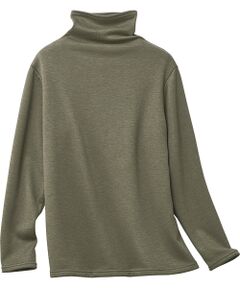 TAKASHIMAYA Style Plus / タカシマヤ スタイル・プリュ カットソー | 裏シャギー ボトルネックプルオーバー