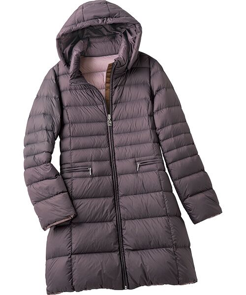 TAKASHIMAYA Style Plus / タカシマヤ スタイル・プリュ その他アウター | 軽量ダウンコート（パープル）