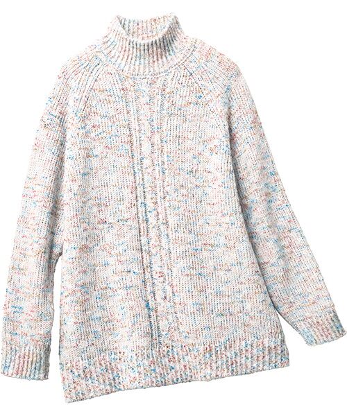 TAKASHIMAYA Style Plus / タカシマヤ スタイル・プリュ ニット・セーター | ファンシーネッププルオーバー（オフホワイト系）