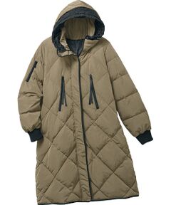 TAKASHIMAYA Style Plus / タカシマヤ スタイル・プリュ その他アウター | 配色使いダウンコート