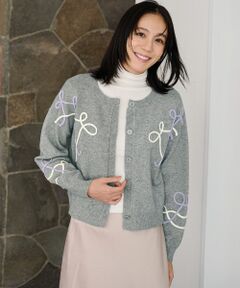 TAKASHIMAYA Style Plus / タカシマヤ スタイル・プリュ カーディガン・ボレロ | コード刺しゅうカーディガン