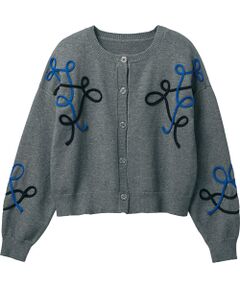 TAKASHIMAYA Style Plus / タカシマヤ スタイル・プリュ カーディガン・ボレロ | コード刺しゅうカーディガン