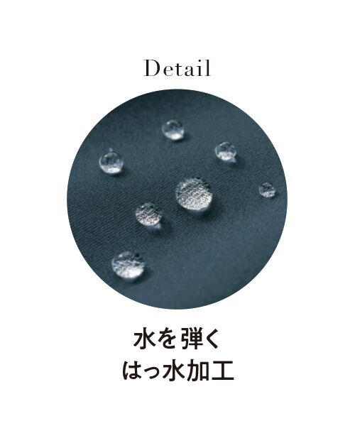 TAKASHIMAYA Style Plus / タカシマヤ スタイル・プリュ ステンカラーコート | テフロン加工コート | 詳細4