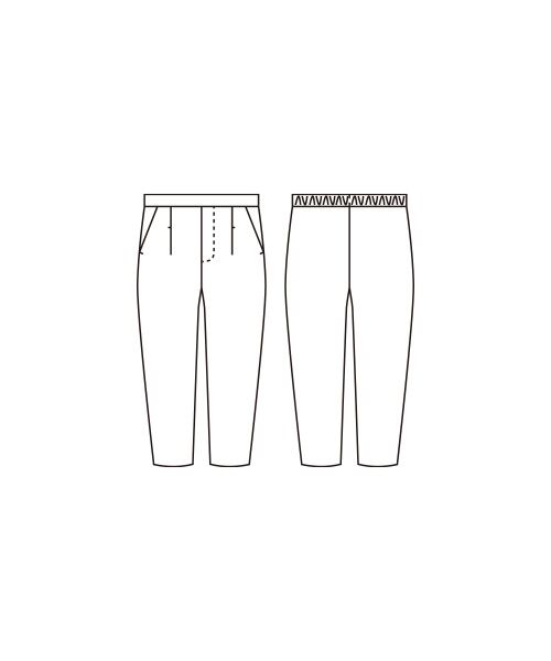 TAKASHIMAYA Style Plus / タカシマヤ スタイル・プリュ スラックス・ドレスパンツ | タックテーパードパンツ ＜股下６４ｃｍ＞ | 詳細1