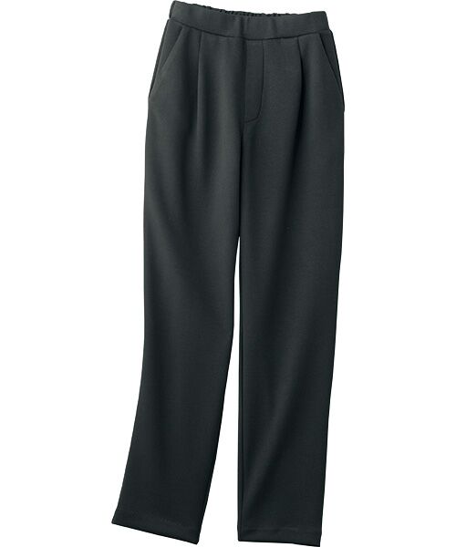 TAKASHIMAYA Style Plus / タカシマヤ スタイル・プリュ スラックス・ドレスパンツ | タックテーパードパンツ <股下68cm>(黒)