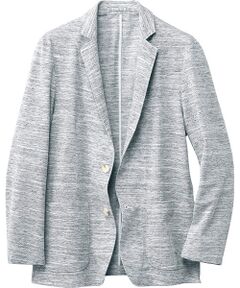 TAKASHIMAYA Style Plus / タカシマヤ スタイル・プリュ その他アウター | メランジ鹿の子 ニットジャケット