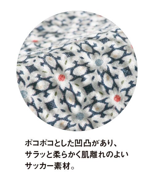 TAKASHIMAYA Style Plus / タカシマヤ スタイル・プリュ シャツ・ブラウス | サッカー長袖 ボタンダウンシャツ | 詳細2