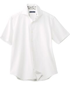 TAKASHIMAYA Style Plus / タカシマヤ スタイル・プリュ シャツ・ブラウス | 麻綿 無地半袖シャツ