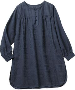 TAKASHIMAYA Style Plus / タカシマヤ スタイル・プリュ その他トップス | 刺しゅう入りチュニック