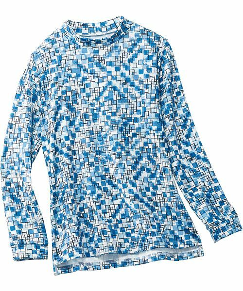 TAKASHIMAYA Style Plus / タカシマヤ スタイル・プリュ カットソー | プリントプルオーバー（ブルー（幾何学柄））