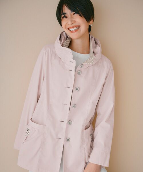 TAKASHIMAYA Style Plus / タカシマヤ スタイル・プリュ その他アウター | テフロン加工デザインジャケット（ピンク）