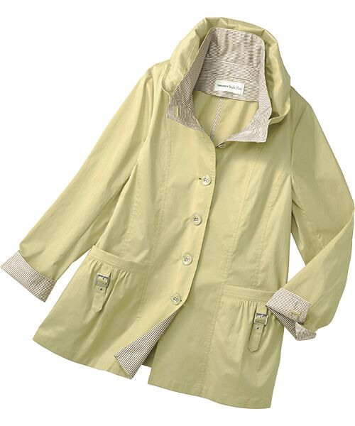 TAKASHIMAYA Style Plus / タカシマヤ スタイル・プリュ その他アウター | テフロン加工デザインジャケット（イエロー）