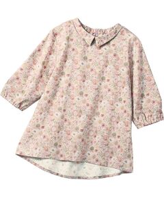 TAKASHIMAYA Style Plus / タカシマヤ スタイル・プリュ シャツ・ブラウス | 襟付プリントブラウス