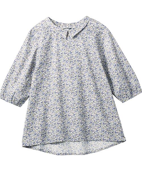 TAKASHIMAYA Style Plus / タカシマヤ スタイル・プリュ シャツ・ブラウス | 襟付プリントブラウス（ラベンダー系(ベリー柄)）