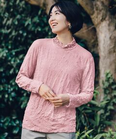 TAKASHIMAYA Style Plus / タカシマヤ スタイル・プリュ カットソー | ランダムプリーツプルオーバー