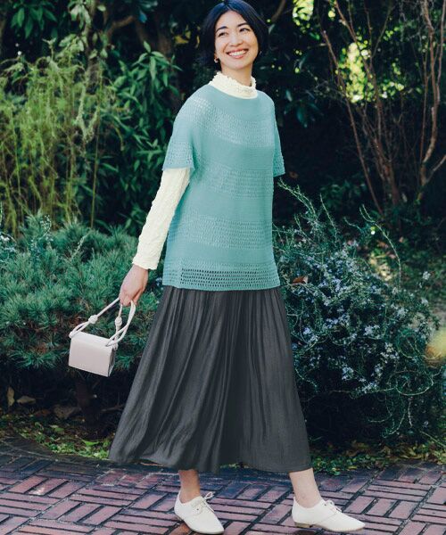 TAKASHIMAYA Style Plus / タカシマヤ スタイル・プリュ ベスト | ホールガーメント ベスト | 詳細1