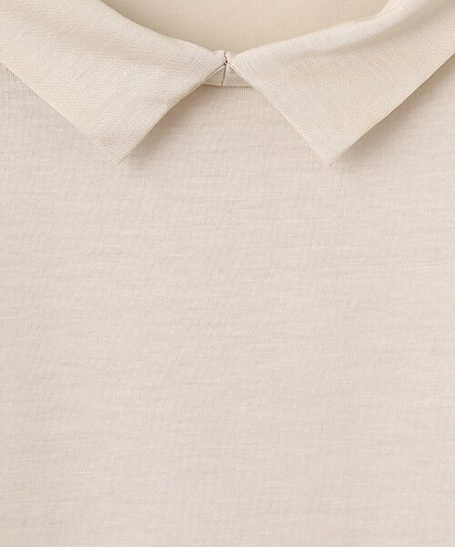 TAKASHIMAYA Style Plus / タカシマヤ スタイル・プリュ カットソー | テンセルコットン 襟付プルオーバー | 詳細4