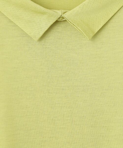 TAKASHIMAYA Style Plus / タカシマヤ スタイル・プリュ カットソー | テンセルコットン 襟付プルオーバー | 詳細9