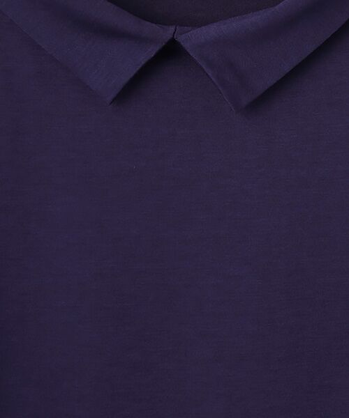 TAKASHIMAYA Style Plus / タカシマヤ スタイル・プリュ カットソー | テンセルコットン 襟付プルオーバー | 詳細10