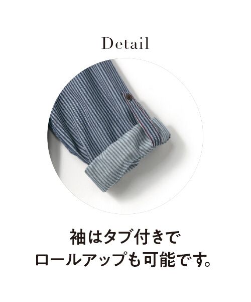 TAKASHIMAYA Style Plus / タカシマヤ スタイル・プリュ シャツ・ブラウス | 刺しゅう入り デニムブラウス | 詳細1