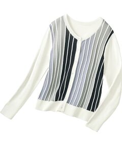 TAKASHIMAYA Style Plus / タカシマヤ スタイル・プリュ カーディガン・ボレロ | 配色カーディガン