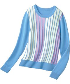 TAKASHIMAYA Style Plus / タカシマヤ スタイル・プリュ カットソー | 配色プルオーバー