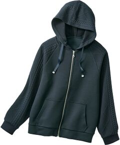 TAKASHIMAYA Style Plus / タカシマヤ スタイル・プリュ パーカー | フード付ニットジャケット