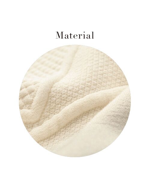 TAKASHIMAYA Style Plus / タカシマヤ スタイル・プリュ パーカー | フード付ニットジャケット | 詳細1