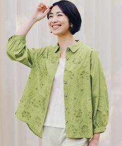 TAKASHIMAYA Style Plus / タカシマヤ スタイル・プリュ シャツ・ブラウス | 立体刺しゅうブラウス