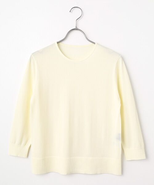 TAKASHIMAYA Style Plus / タカシマヤ スタイル・プリュ カットソー | ベーシックプルオーバー（オフホワイト）