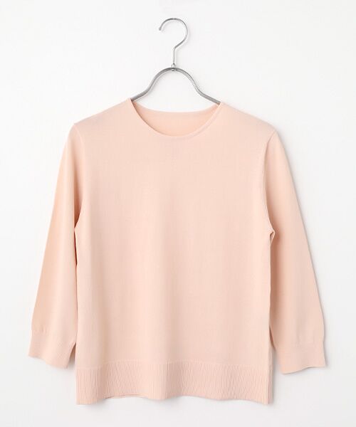 TAKASHIMAYA Style Plus / タカシマヤ スタイル・プリュ カットソー | ベーシックプルオーバー（ピンク）