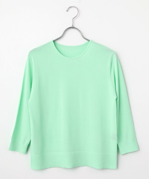 TAKASHIMAYA Style Plus / タカシマヤ スタイル・プリュ カットソー | ベーシックプルオーバー（グリーン）