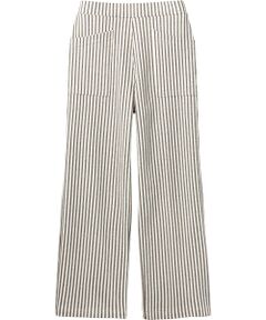 TAKASHIMAYA Style Plus / タカシマヤ スタイル・プリュ チノ・ワークパンツ | ヒッコリーストライプ  ベイカーパンツ