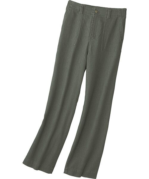 TAKASHIMAYA Style Plus / タカシマヤ スタイル・プリュ チノ・ワークパンツ | ベイカーパンツ<股下63cm>(カーキ)