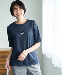 麻100％ プルオーバー〈無地〉