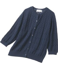 TAKASHIMAYA Style Plus / タカシマヤ スタイル・プリュ カーディガン・ボレロ | 五泉ニット麻入りカーディガン