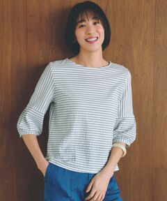 TAKASHIMAYA Style Plus / タカシマヤ スタイル・プリュ カットソー | ボーダープルオーバー