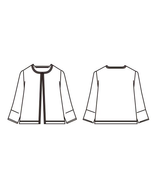 TAKASHIMAYA Style Plus / タカシマヤ スタイル・プリュ カーディガン・ボレロ | 刺しゅう入りカーディガン | 詳細2