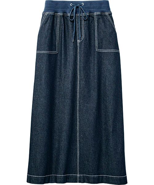 TAKASHIMAYA Style Plus / タカシマヤ スタイル・プリュ デニムスカート | ストレッチデニムスカート（インディゴ）