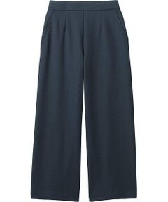 TAKASHIMAYA Style Plus / タカシマヤ スタイル・プリュ スラックス・ドレスパンツ | 麻調ポンチセミワイドパンツ